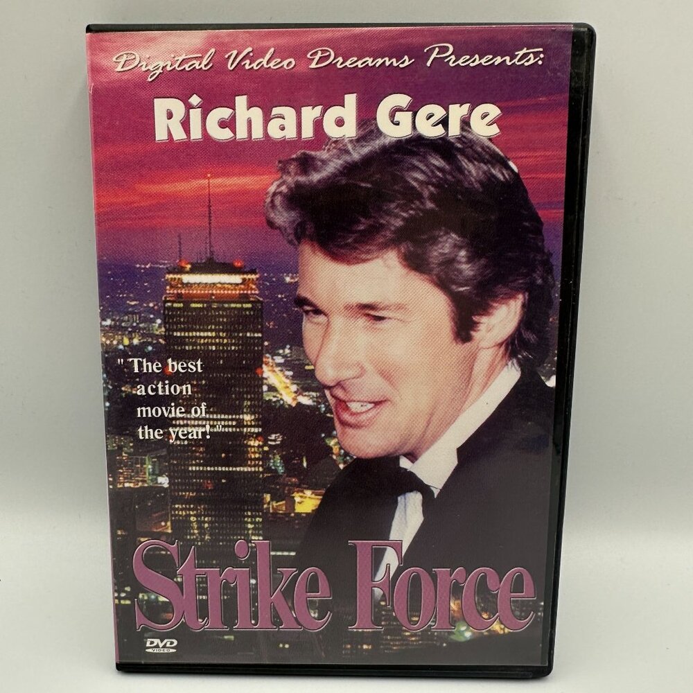 Strike Force DVD 2002 Richard Gere Action Movie Digital Video Dreams USA Release